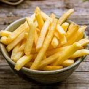 Batata frita e queijo

