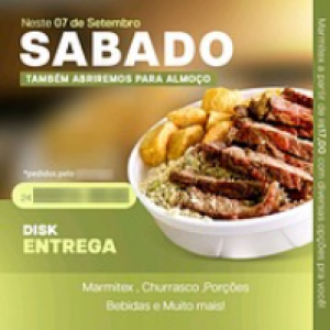 Arroz feijão macarrão farofa maionese salada batata Chips ou frita (opções de carne:porco cozido,  carne cozida,  frango frito ou assado ,  linguiça

