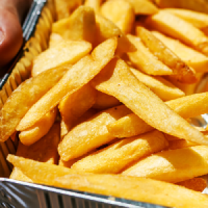 Batata Frita 330g ,  marmitex .