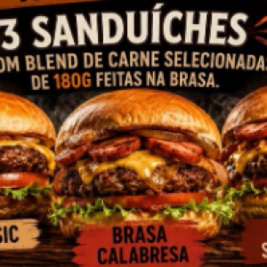 3 Sanduíches