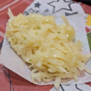 Cocada cremosa sabor limão.