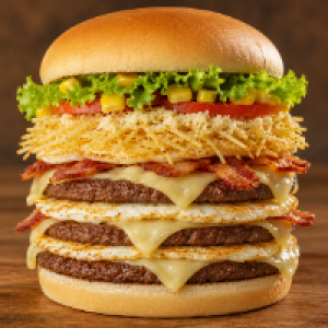 2x COCA COLA LATA,  2x Hamburguer especial
