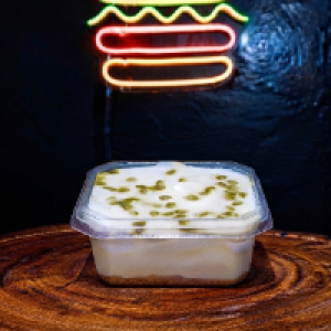 Torta feita de limão.