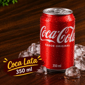 Coca-Cola sabor original,  lata 350ml.